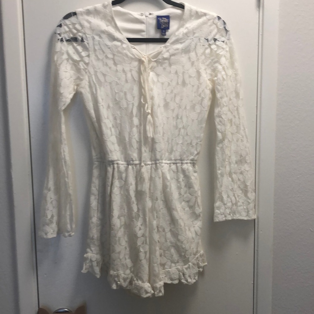 White romper